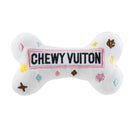 White Chewy Vuiton Bone Dog Toy SMALL-Handbags-LouisGeorge Boutique-LouisGeorge Boutique, Women’s Fashion Boutique Located in Trussville, Alabama