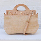 Savannah Crossbody - Natural Lattice Tan-Handbags-Caroline Hill-LouisGeorge Boutique, Women’s Fashion Boutique Located in Trussville, Alabama