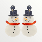 Snowman Acrylic Earrings-Earrings-LouisGeorge Boutique-LouisGeorge Boutique, Women’s Fashion Boutique Located in Trussville, Alabama