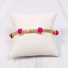 Avenly Stone Bracelet Hot Pink-Bracelet-Caroline Hill-LouisGeorge Boutique, Women’s Fashion Boutique Located in Trussville, Alabama