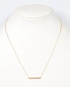Simply You Bar Necklace Gold-Necklaces-Caroline Hill-LouisGeorge Boutique, Women’s Fashion Boutique Located in Trussville, Alabama