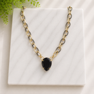 Rachel Marie Designs Cranston Necklace - Jet-Necklaces-Rachel Marie Designs-LouisGeorge Boutique, Women’s Fashion Boutique Located in Trussville, Alabama