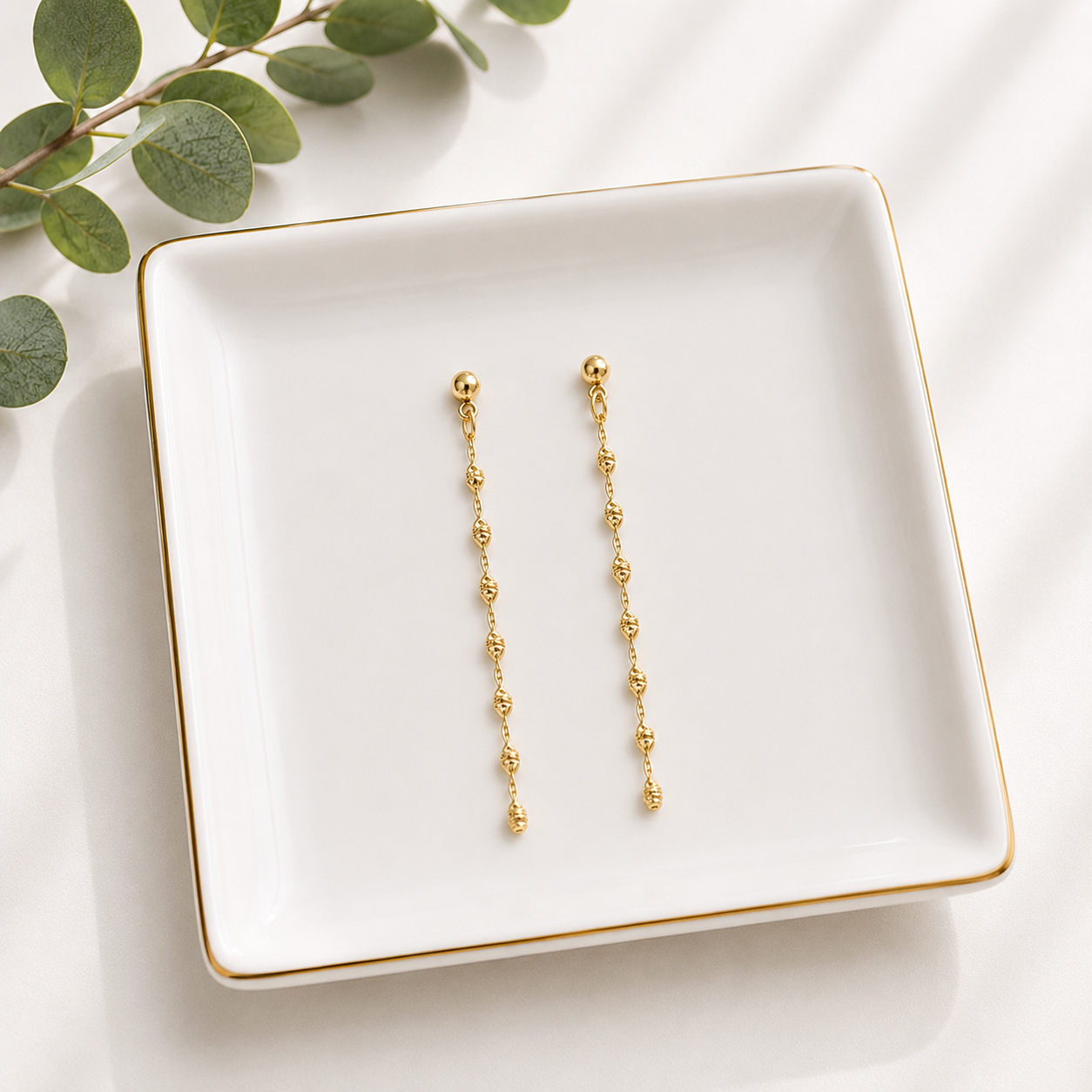 Dainty Chain Earrings-Earrings-LouisGeorge Boutique-LouisGeorge Boutique, Women’s Fashion Boutique Located in Trussville, Alabama