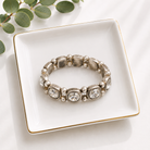Rachel Marie Designs Zehra Stretch Bracelet - Clear-Bracelet-Rachel Marie Designs-LouisGeorge Boutique, Women’s Fashion Boutique Located in Trussville, Alabama