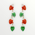 Christmas Lights Red & Green Earrings-Earrings-LouisGeorge Boutique-LouisGeorge Boutique, Women’s Fashion Boutique Located in Trussville, Alabama