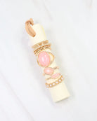 Faribault 12 Piece Ring Set Pink-Rings-Caroline Hill-LouisGeorge Boutique, Women’s Fashion Boutique Located in Trussville, Alabama