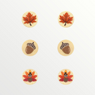 Autumn Trio Earring Set-Earrings-LouisGeorge Boutique-LouisGeorge Boutique, Women’s Fashion Boutique Located in Trussville, Alabama