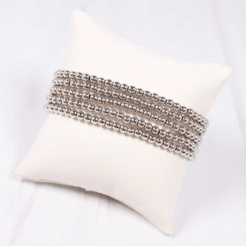 Kendale Bracelet Set Silver-Bracelet-Caroline Hill-LouisGeorge Boutique, Women’s Fashion Boutique Located in Trussville, Alabama