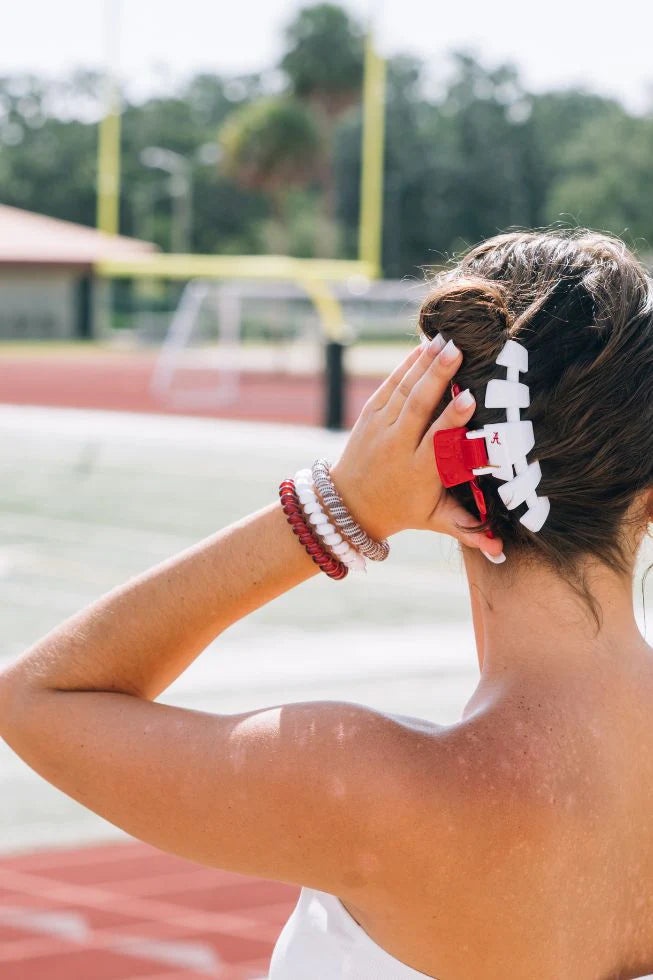 TELETIES University of Alabama Medium Hair Clip-Apparel-TELETIES-LouisGeorge Boutique, Women’s Fashion Boutique Located in Trussville, Alabama