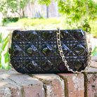 Livi Quilted Crossbody - Black Patent-Crossbody-Caroline Hill-LouisGeorge Boutique, Women’s Fashion Boutique Located in Trussville, Alabama