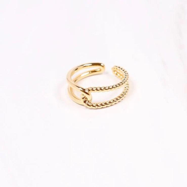 London Ring Gold-Rings-Caroline Hill-LouisGeorge Boutique, Women’s Fashion Boutique Located in Trussville, Alabama