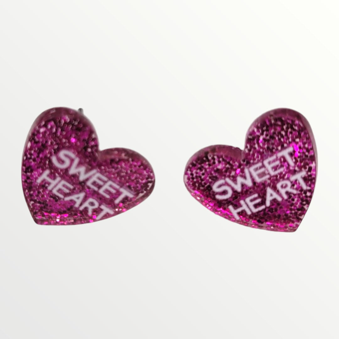 Mini Sweetheart Studs-Earrings-LouisGeorge Boutique-LouisGeorge Boutique, Women’s Fashion Boutique Located in Trussville, Alabama