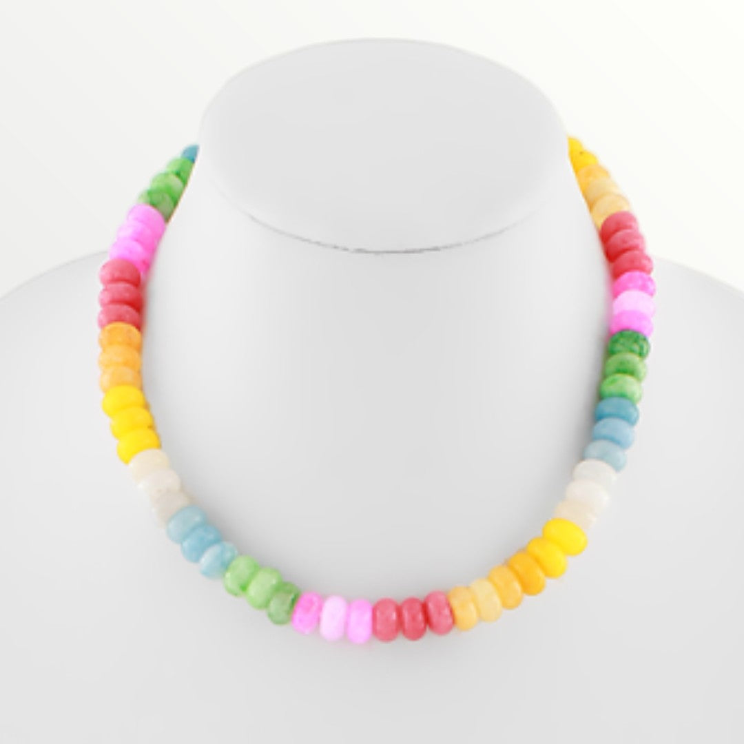 Summer Beaded Necklace Pink Multi-Necklaces-LouisGeorge Boutique-LouisGeorge Boutique, Women’s Fashion Boutique Located in Trussville, Alabama