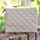 Ariana Crossbody - Nude Quilted-Handbags-Caroline Hill-LouisGeorge Boutique, Women’s Fashion Boutique Located in Trussville, Alabama