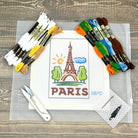 Paris Eiffel Tower Needlepoint Kit-Needlepoint Kit-LouisGeorge Boutique-LouisGeorge Boutique, Women’s Fashion Boutique Located in Trussville, Alabama