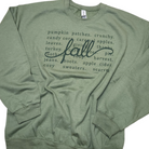 All Things Fall Sweatshirt - Dark Olive - Plus/Regular-Apparel-LouisGeorge Boutique-LouisGeorge Boutique, Women’s Fashion Boutique Located in Trussville, Alabama