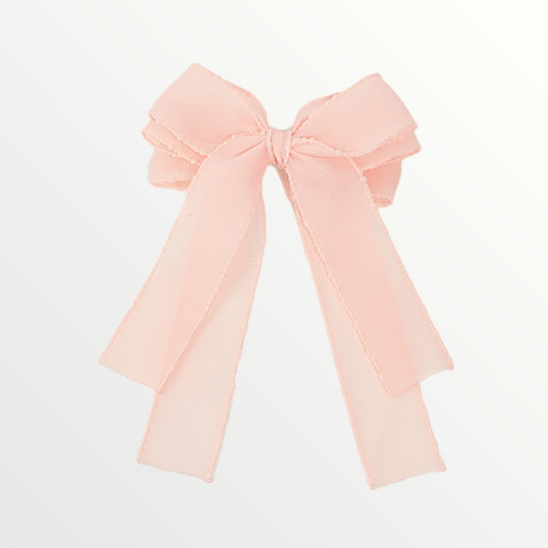 Ribbon Hair Bows - Pink, Black, Ivory, Lavender, Light Pink-Bows-LouisGeorge Boutique-LouisGeorge Boutique, Women’s Fashion Boutique Located in Trussville, Alabama