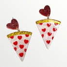 A Pizza My Heart Earrings-Earrings-LouisGeorge Boutique-LouisGeorge Boutique, Women’s Fashion Boutique Located in Trussville, Alabama