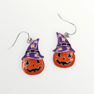 Pumpkin Witch Earrings-Earrings-LouisGeorge Boutique-LouisGeorge Boutique, Women’s Fashion Boutique Located in Trussville, Alabama