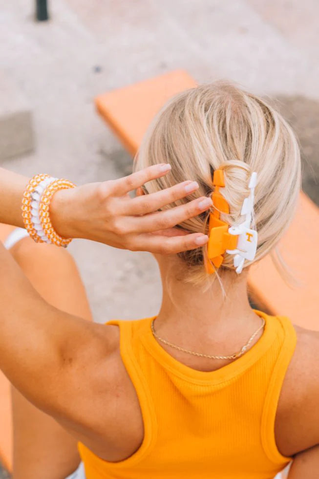 TELETIES University of Tennessee Large Hair Clip-Apparel-TELETIES-LouisGeorge Boutique, Women’s Fashion Boutique Located in Trussville, Alabama