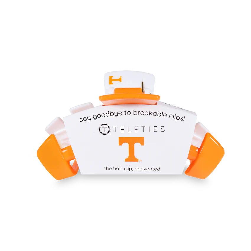 TELETIES University of Tennessee Medium Hair Clip-Apparel-TELETIES-LouisGeorge Boutique, Women’s Fashion Boutique Located in Trussville, Alabama