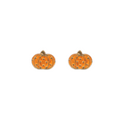 Orange & Gold Mini Pumpkin Studs-Earrings-LouisGeorge Boutique-LouisGeorge Boutique, Women’s Fashion Boutique Located in Trussville, Alabama