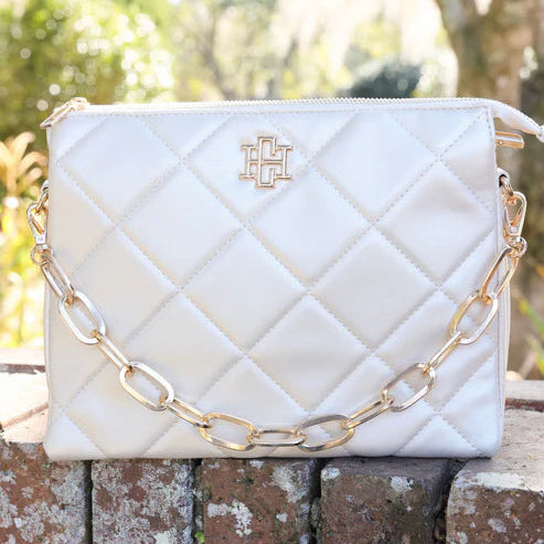 Ariana Crossbody Pearl LD-Handbags-Caroline Hill-LouisGeorge Boutique, Women’s Fashion Boutique Located in Trussville, Alabama