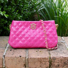 Livi Crossbody - Pink Patent-Crossbody-Caroline Hill-LouisGeorge Boutique, Women’s Fashion Boutique Located in Trussville, Alabama