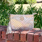 Madelyn Clutch Crossbody Champagne Pop-Crossbody-Caroline Hill-LouisGeorge Boutique, Women’s Fashion Boutique Located in Trussville, Alabama