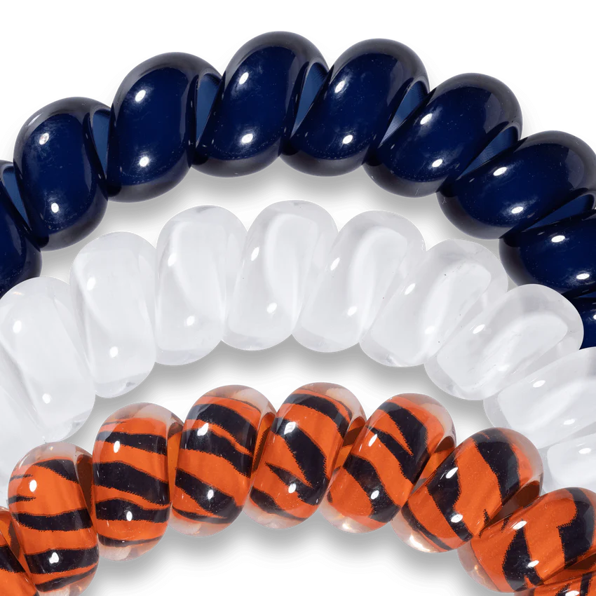 TELETIES Auburn University Large Hair Tie-Accessories-TELETIES-LouisGeorge Boutique, Women’s Fashion Boutique Located in Trussville, Alabama