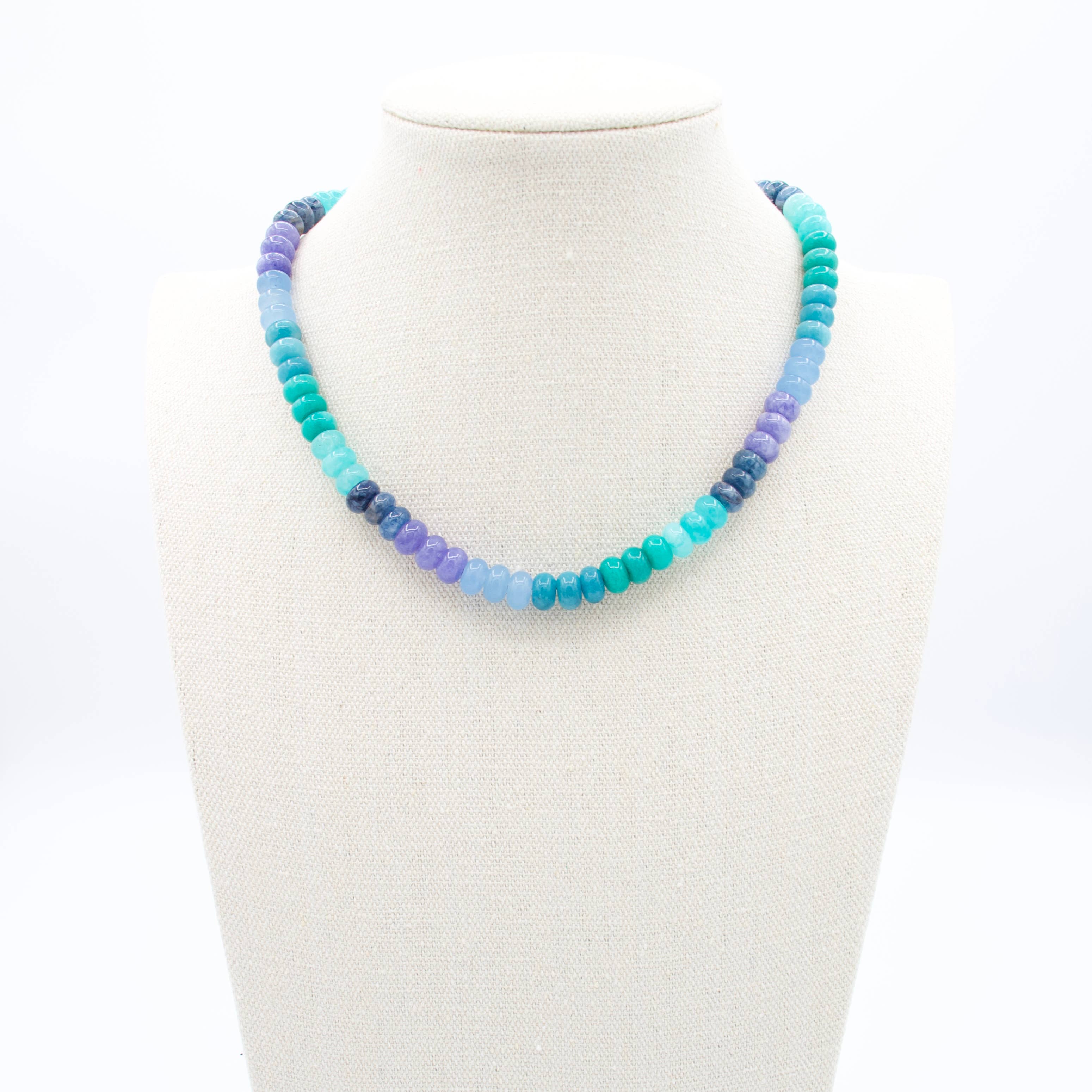 Ocean Multi Beaded Necklace-Necklace-LouisGeorge Boutique-LouisGeorge Boutique, Women’s Fashion Boutique Located in Trussville, Alabama