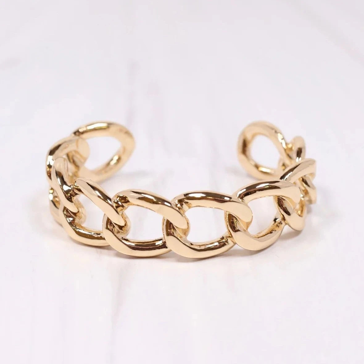 Beauport Link Cuff Bracelet Gold-Bracelet-Caroline Hill-LouisGeorge Boutique, Women’s Fashion Boutique Located in Trussville, Alabama