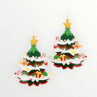 Christmas Tree Acrylic Earrings-Earrings-LouisGeorge Boutique-LouisGeorge Boutique, Women’s Fashion Boutique Located in Trussville, Alabama