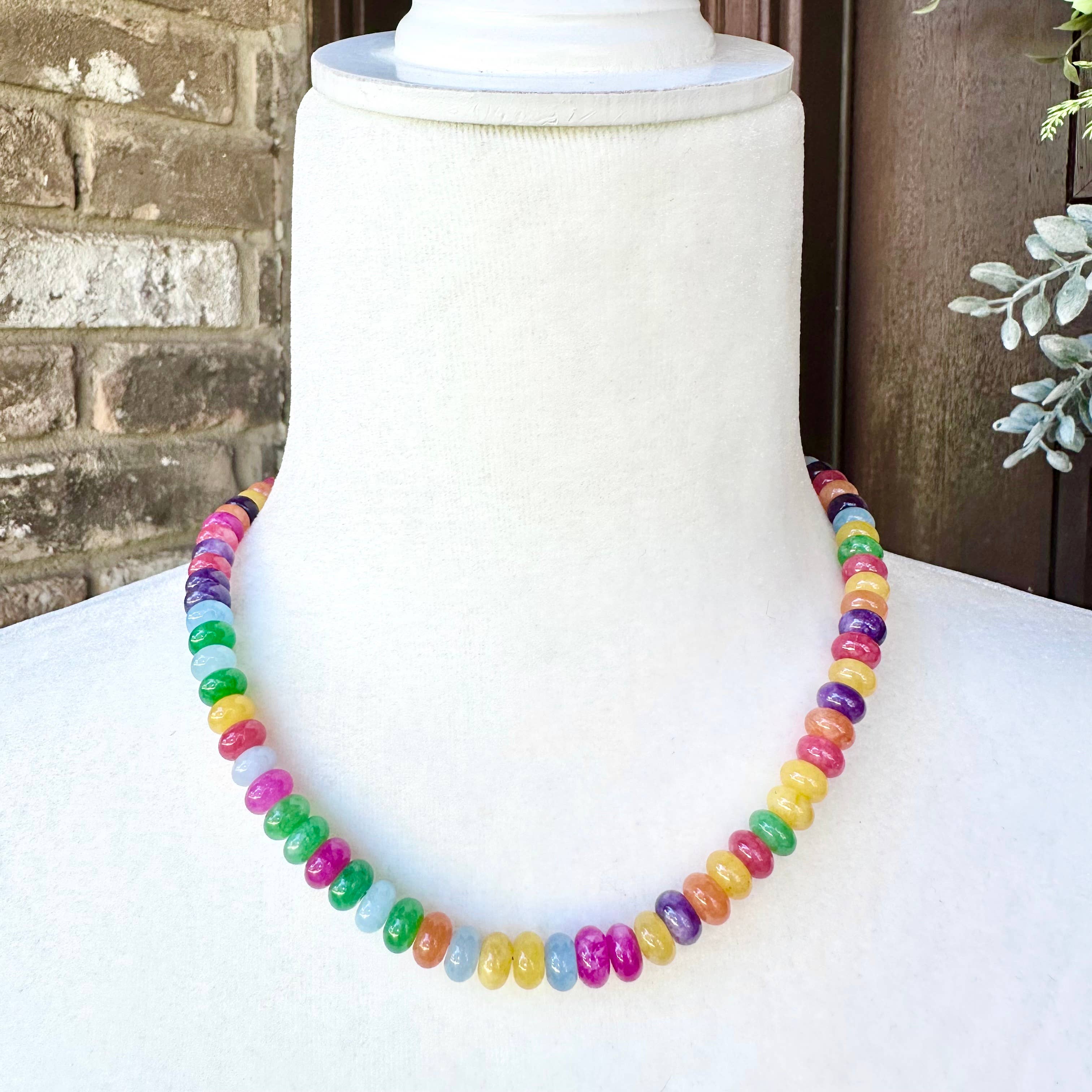 Capri Beaded Necklace-Necklace-LouisGeorge Boutique-LouisGeorge Boutique, Women’s Fashion Boutique Located in Trussville, Alabama