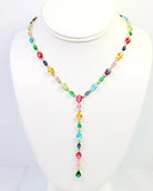 St Regis Crystal Y Necklace WP Multi-Necklaces-LouisGeorge Boutique-LouisGeorge Boutique, Women’s Fashion Boutique Located in Trussville, Alabama