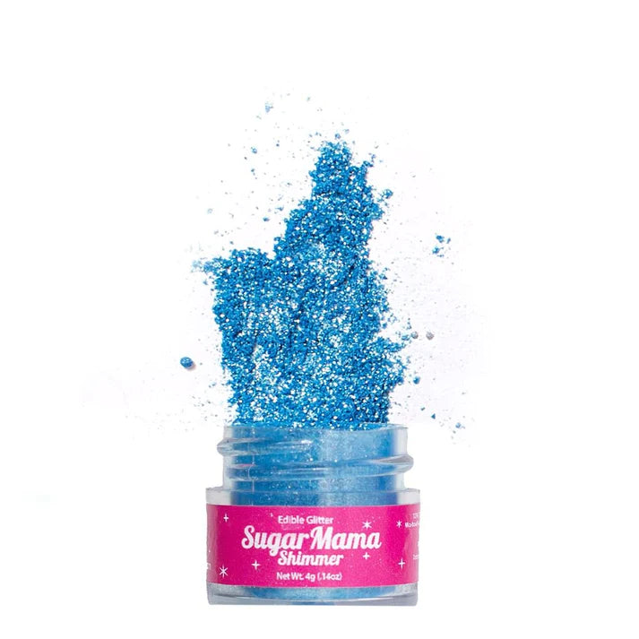 Electric Blue Shimmer Glitter-Edible Glitter-Sugar Mama Shimmer-LouisGeorge Boutique, Women’s Fashion Boutique Located in Trussville, Alabama