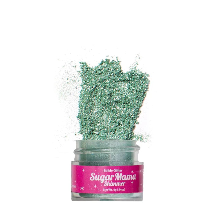 Glow Up Green Shimmer Glitter-Edible Glitter-Sugar Mama Shimmer-LouisGeorge Boutique, Women’s Fashion Boutique Located in Trussville, Alabama