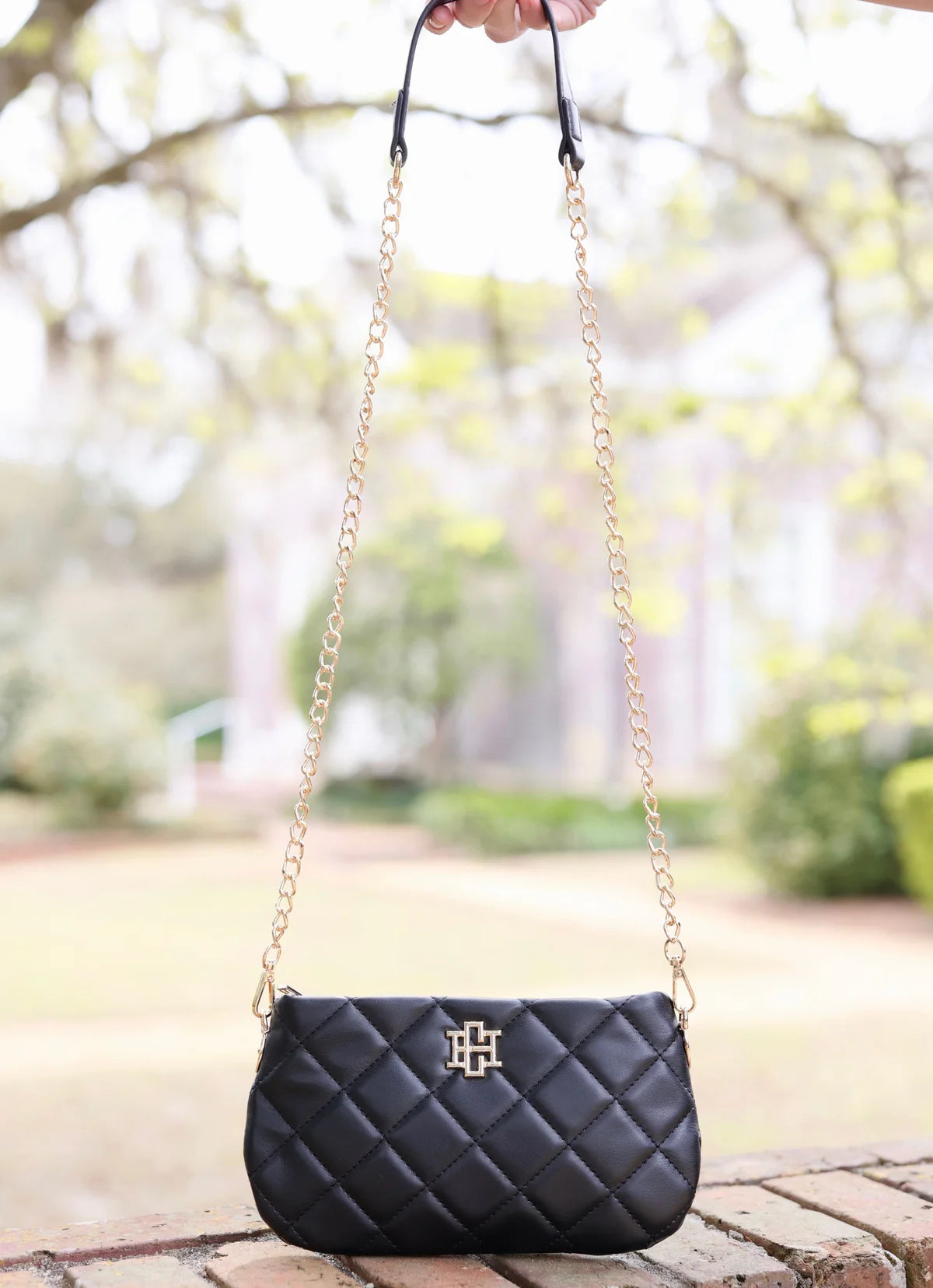 Livi Quilted Crossbody - Black-Crossbody-Caroline Hill-LouisGeorge Boutique, Women’s Fashion Boutique Located in Trussville, Alabama