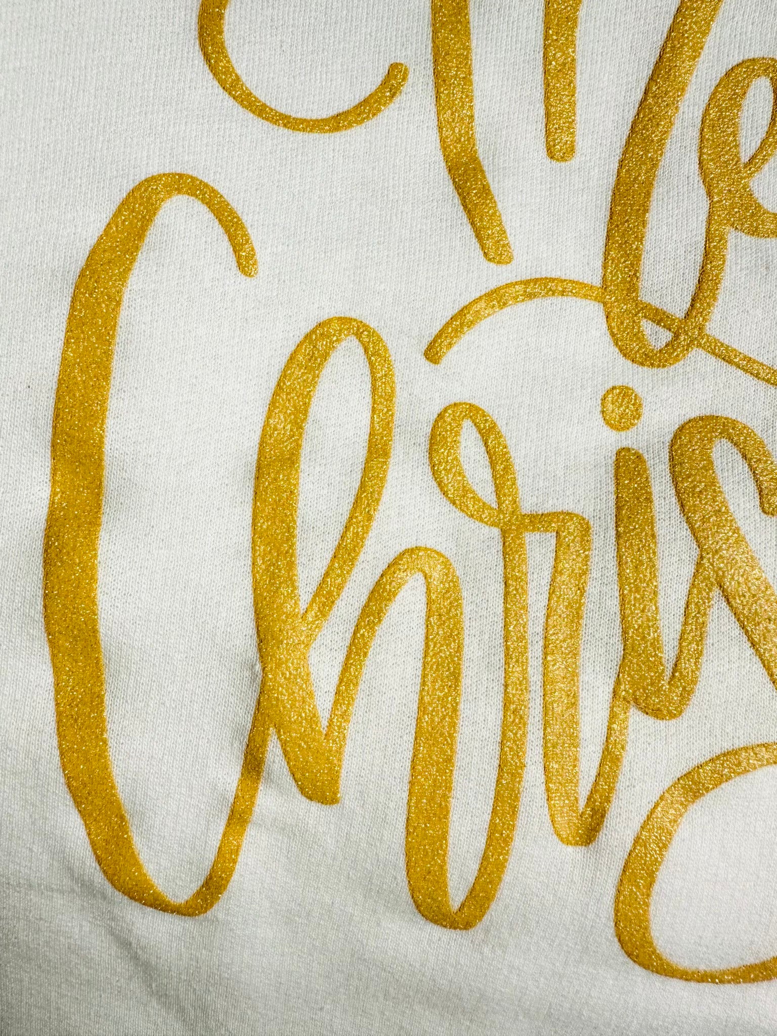 Merry Christmas Glitter Sweatshirt - White - Plus/Regular-Graphic Tee-LouisGeorge Boutique-LouisGeorge Boutique, Women’s Fashion Boutique Located in Trussville, Alabama