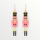 Dancing Nutcracker Pink Drop Earrings-Earrings-LouisGeorge Boutique-LouisGeorge Boutique, Women’s Fashion Boutique Located in Trussville, Alabama
