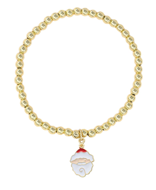 Santa Charm Bead Bracelet-Necklace-LouisGeorge Boutique-LouisGeorge Boutique, Women’s Fashion Boutique Located in Trussville, Alabama