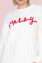 MERRY Holiday Sweater - Off White - Plus/Regular-Sweater-White Birch-LouisGeorge Boutique, Women’s Fashion Boutique Located in Trussville, Alabama