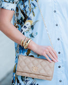 Brynleigh Clutch Crossbody Latte DQ-Crossbody-Caroline Hill-LouisGeorge Boutique, Women’s Fashion Boutique Located in Trussville, Alabama