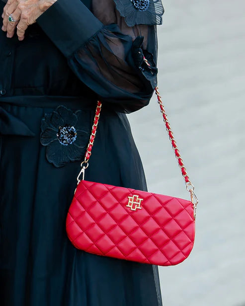 Livi Crossbody Red SQ-Crossbody-Caroline Hill-LouisGeorge Boutique, Women’s Fashion Boutique Located in Trussville, Alabama