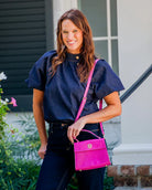 Vivienne Handbag Hot Pink EC-Crossbody-Caroline Hill-LouisGeorge Boutique, Women’s Fashion Boutique Located in Trussville, Alabama