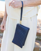 Liz Crossbody Bag Woven Navy-Crossbody-Caroline Hill-LouisGeorge Boutique, Women’s Fashion Boutique Located in Trussville, Alabama