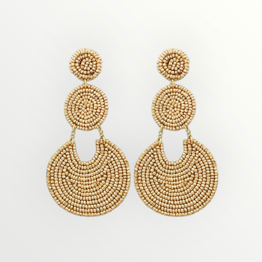 Gold Disk Earrings-Earrings-louisgeorgeboutique-LouisGeorge Boutique, Women’s Fashion Boutique Located in Trussville, Alabama