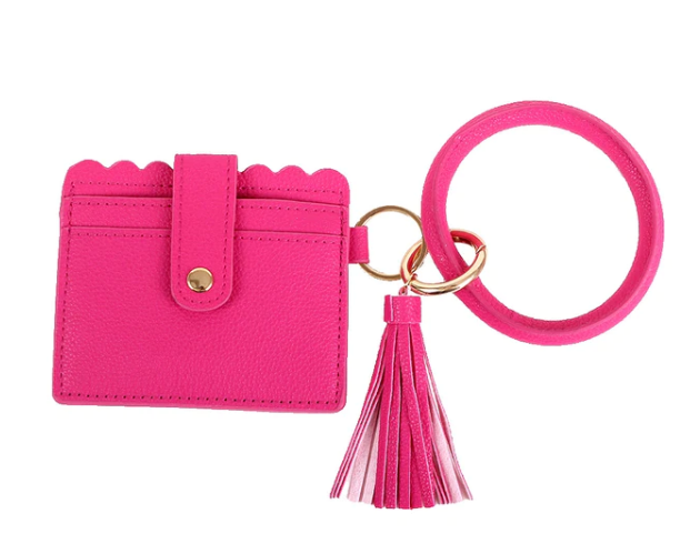 Key Ring Bangle ID Wallet - Available in 9 Colors-Accessories-louisgeorgeboutique-LouisGeorge Boutique, Women’s Fashion Boutique Located in Trussville, Alabama