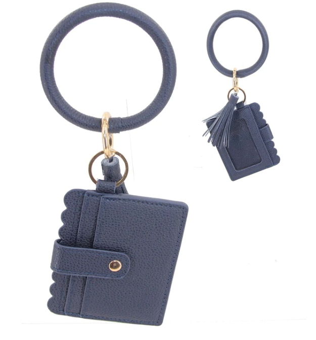 Key Ring Bangle ID Wallet - Available in 9 Colors-Accessories-louisgeorgeboutique-LouisGeorge Boutique, Women’s Fashion Boutique Located in Trussville, Alabama