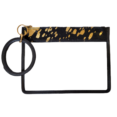 Clear Flat Clutch Wristlet - Available in 4 Colors-Handbags-LouisGeorge Boutique-LouisGeorge Boutique, Women’s Fashion Boutique Located in Trussville, Alabama